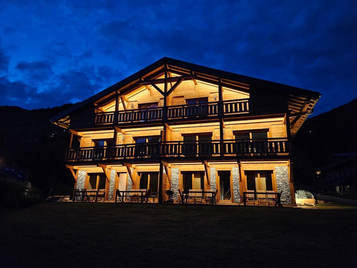 Demi-Chalet Vadel La Panthiaz 15 Pers 5 Chambres Ла-Шапель-д'Абонданс Екстер'єр фото