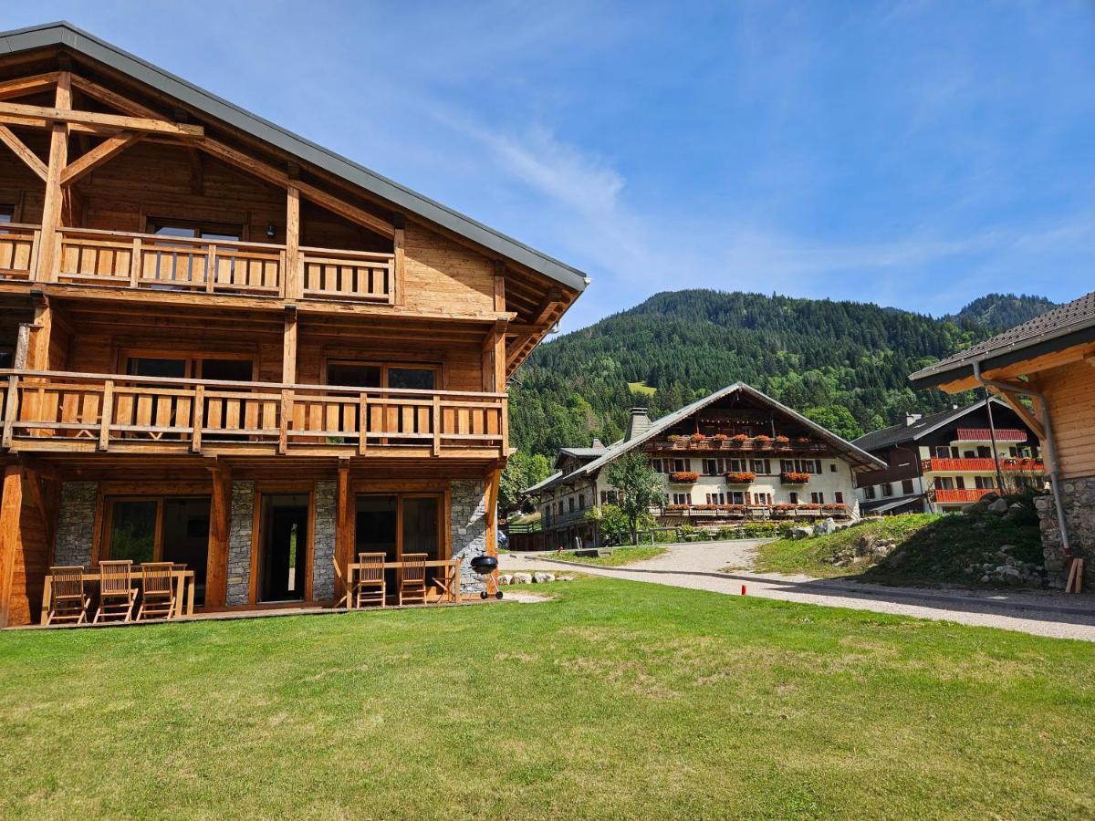 Demi-Chalet Vadel La Panthiaz 15 Pers 5 Chambres Ла-Шапель-д'Абонданс Екстер'єр фото