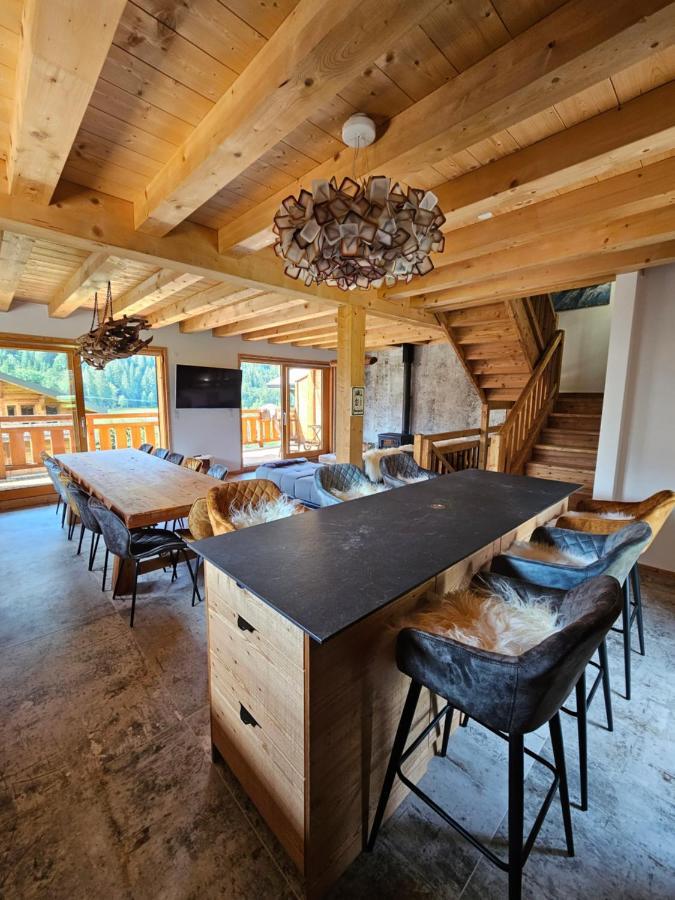 Demi-Chalet Vadel La Panthiaz 15 Pers 5 Chambres Ла-Шапель-д'Абонданс Екстер'єр фото