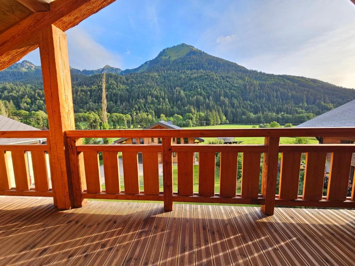 Demi-Chalet Vadel La Panthiaz 15 Pers 5 Chambres Ла-Шапель-д'Абонданс Екстер'єр фото