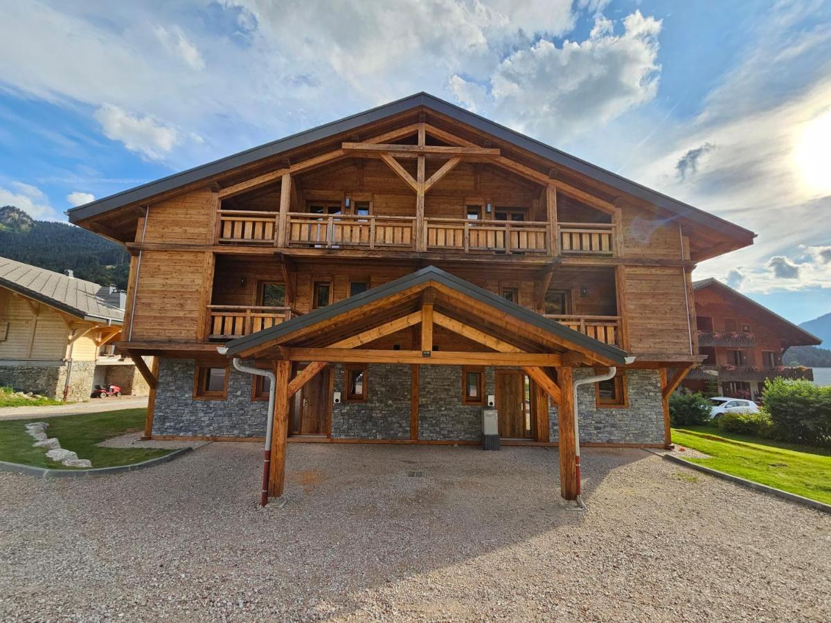 Demi-Chalet Vadel La Panthiaz 15 Pers 5 Chambres Ла-Шапель-д'Абонданс Екстер'єр фото