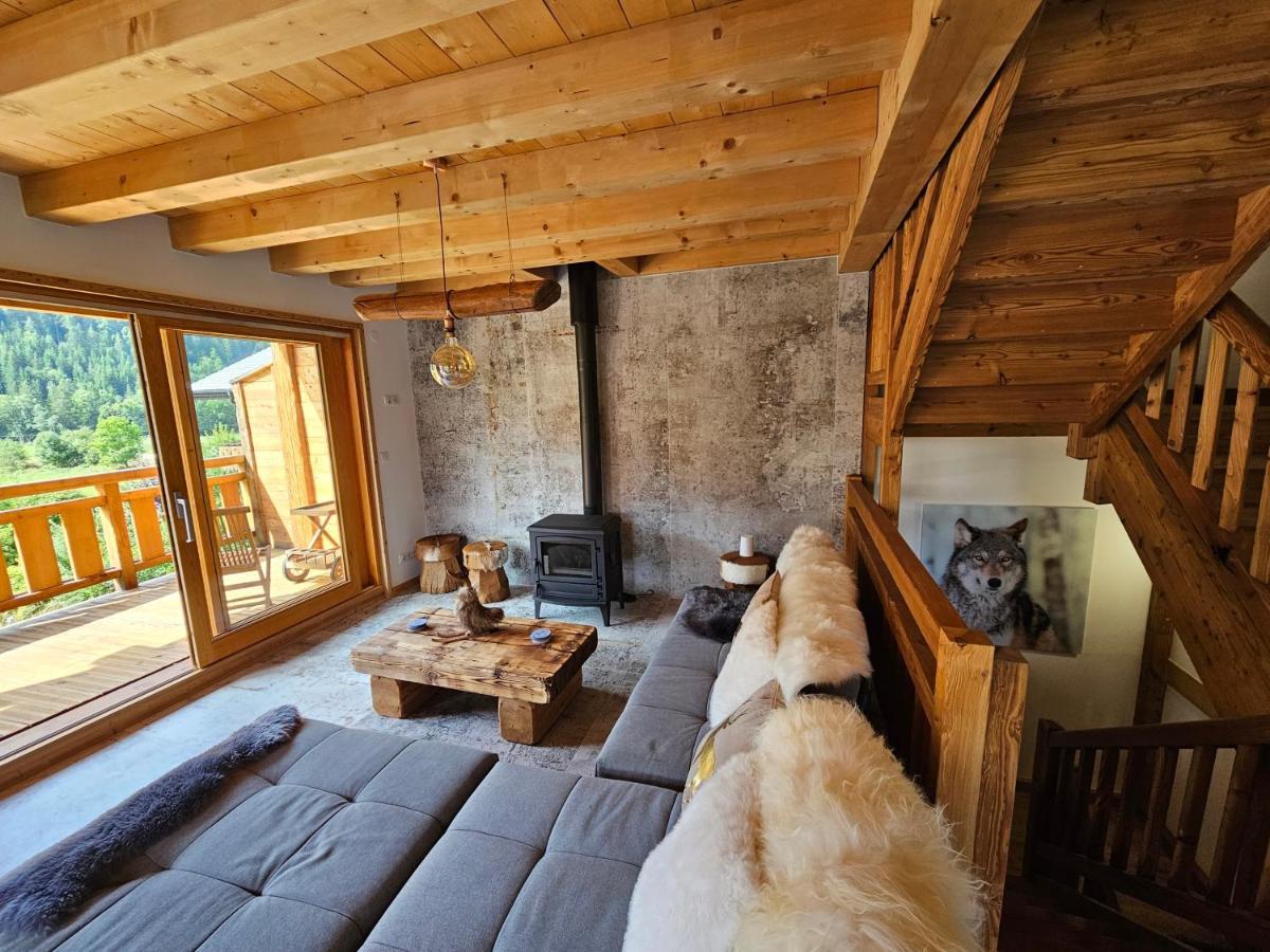 Demi-Chalet Vadel La Panthiaz 15 Pers 5 Chambres Ла-Шапель-д'Абонданс Екстер'єр фото