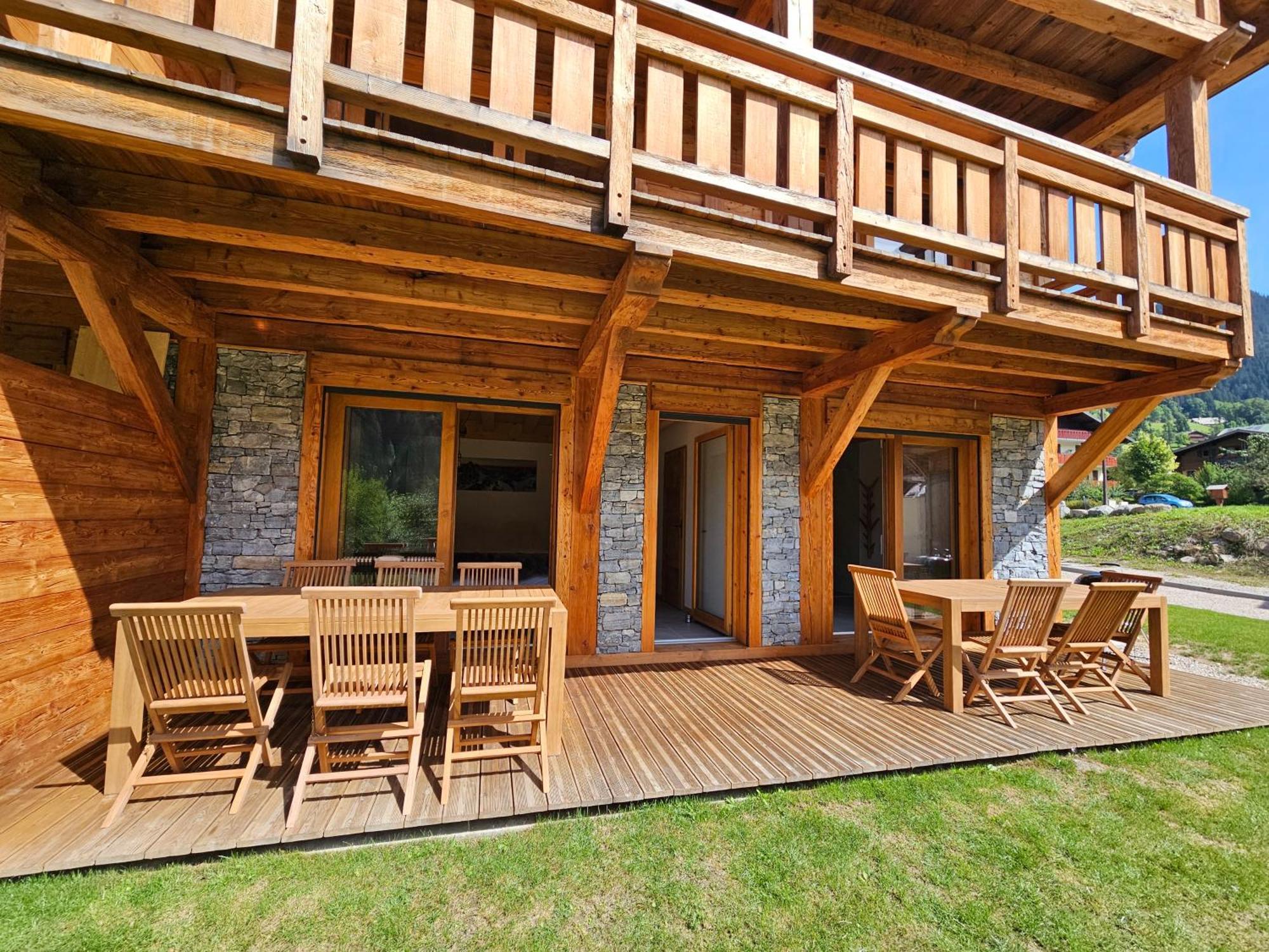 Demi-Chalet Vadel La Panthiaz 15 Pers 5 Chambres Ла-Шапель-д'Абонданс Екстер'єр фото