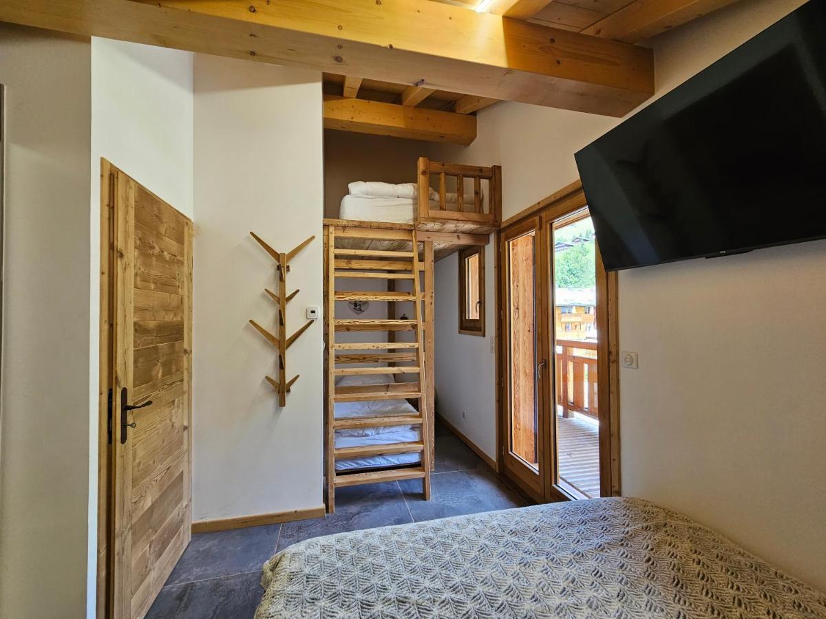 Demi-Chalet Vadel La Panthiaz 15 Pers 5 Chambres Ла-Шапель-д'Абонданс Екстер'єр фото