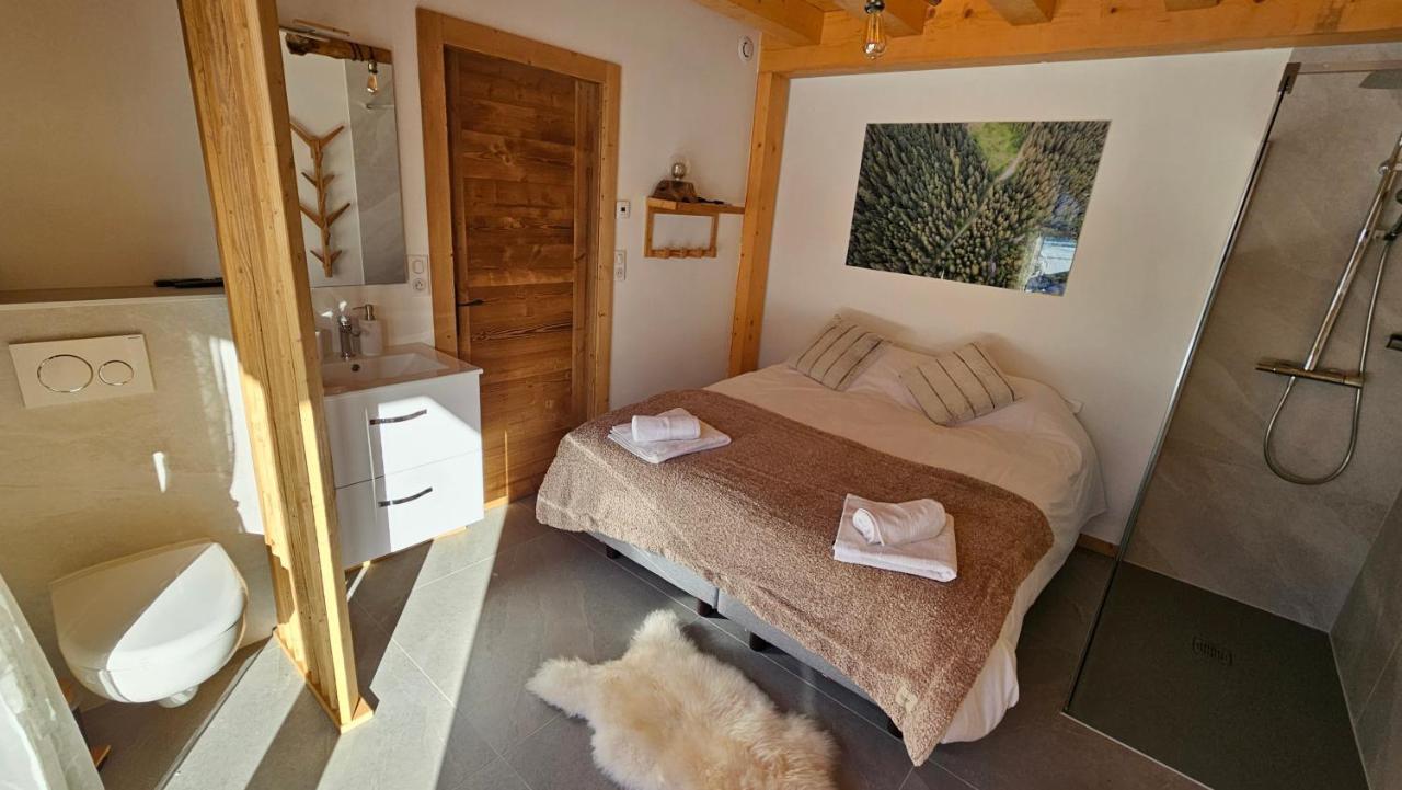 Demi-Chalet Vadel La Panthiaz 15 Pers 5 Chambres Ла-Шапель-д'Абонданс Екстер'єр фото