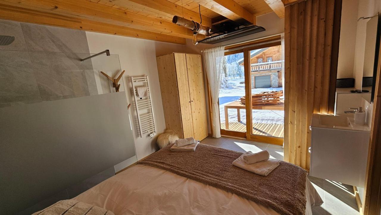 Demi-Chalet Vadel La Panthiaz 15 Pers 5 Chambres Ла-Шапель-д'Абонданс Екстер'єр фото