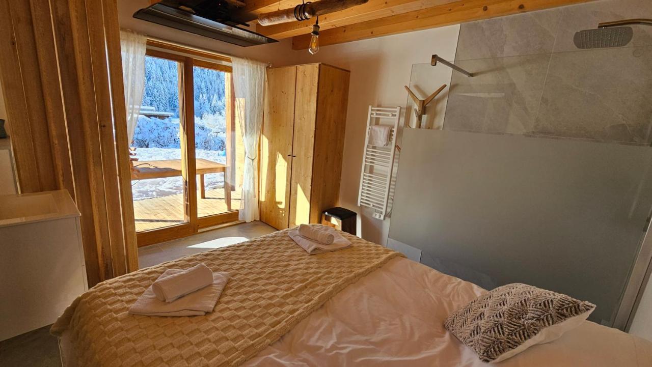 Demi-Chalet Vadel La Panthiaz 15 Pers 5 Chambres Ла-Шапель-д'Абонданс Екстер'єр фото