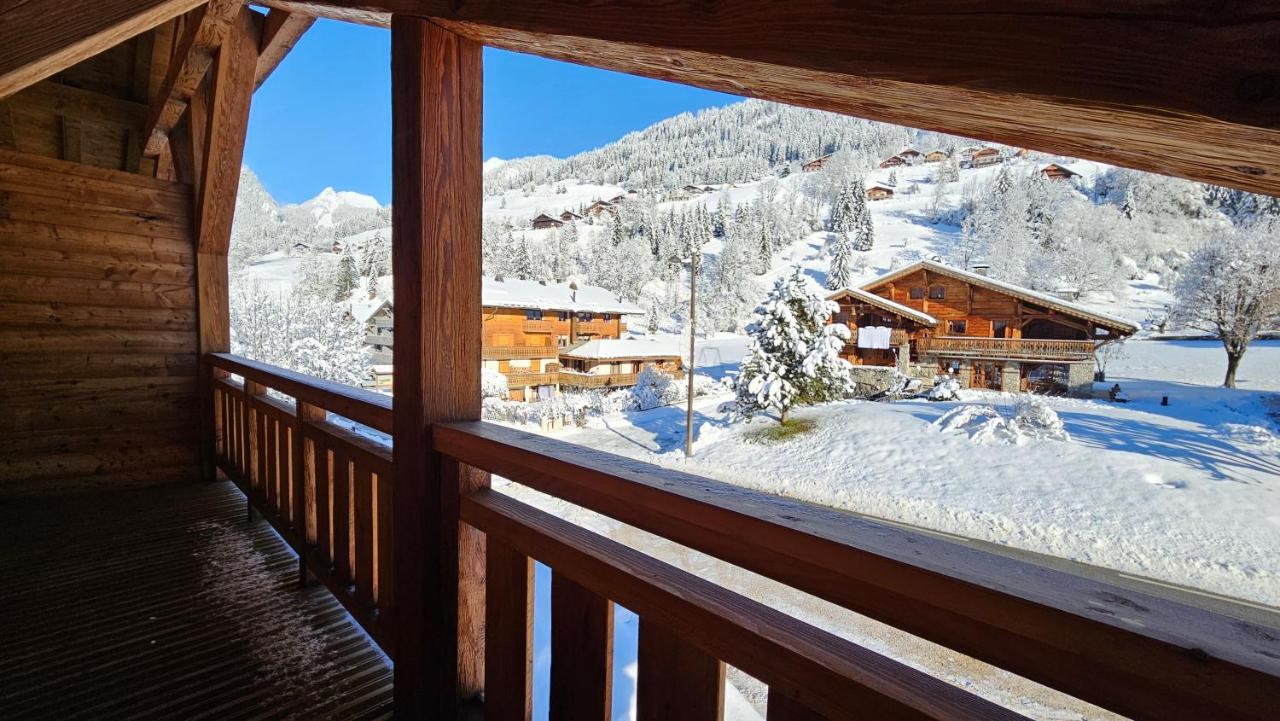 Demi-Chalet Vadel La Panthiaz 15 Pers 5 Chambres Ла-Шапель-д'Абонданс Екстер'єр фото