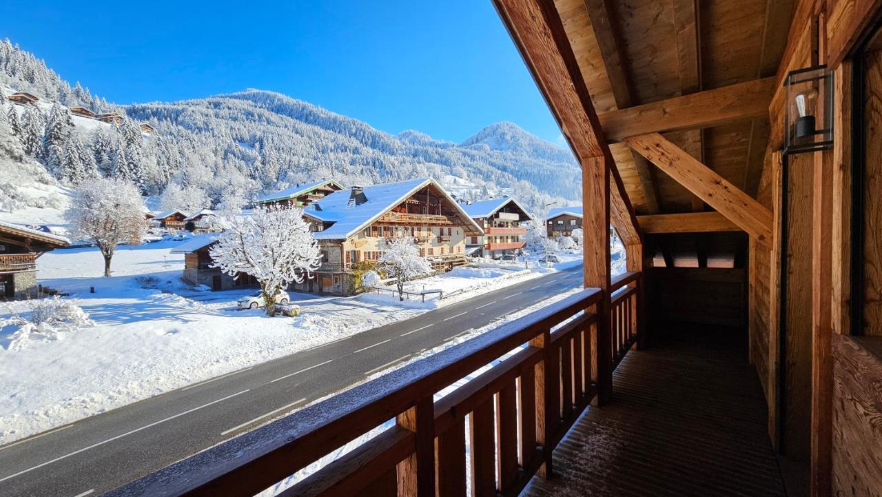 Demi-Chalet Vadel La Panthiaz 15 Pers 5 Chambres Ла-Шапель-д'Абонданс Екстер'єр фото