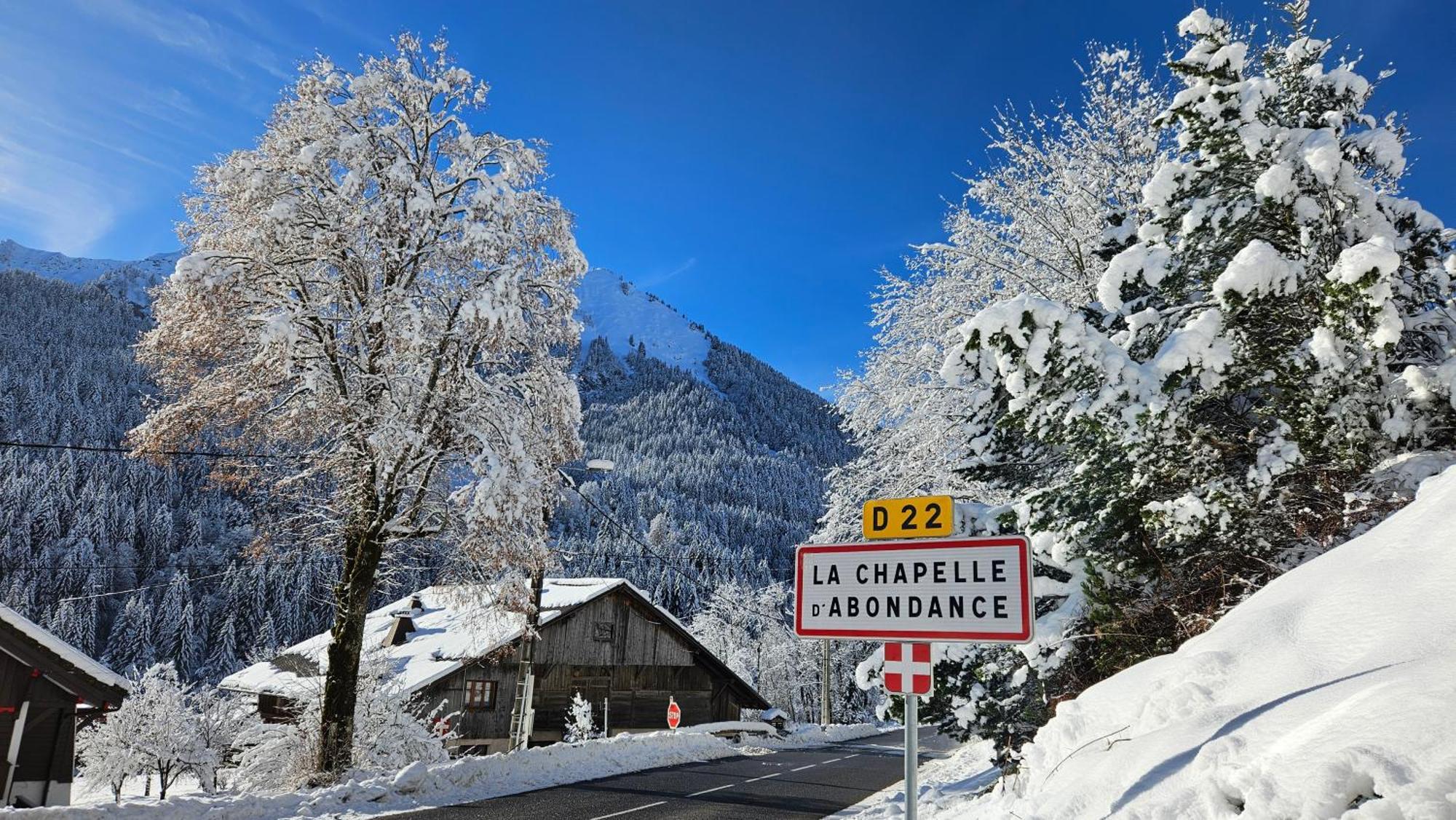 Demi-Chalet Vadel La Panthiaz 15 Pers 5 Chambres Ла-Шапель-д'Абонданс Екстер'єр фото
